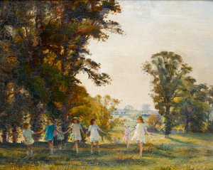 Niños Jugando de Walter Bonner Gash